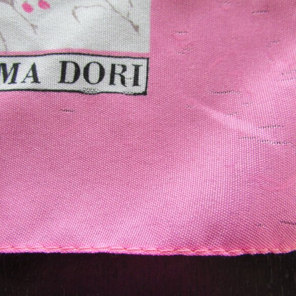 Norma Dori Vintage Pink Scarf - Picture 5 of 7